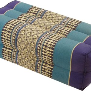 Zafuko Yoga & Meditation Cushion – Organic Water-Resistant Kapok Filling, Meditation Cushion, Soft Yoga Prop