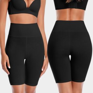 Women’s High Waisted Biker Anti Chafing Cotton Slip Boy Underwear Yoga Workout Shorts