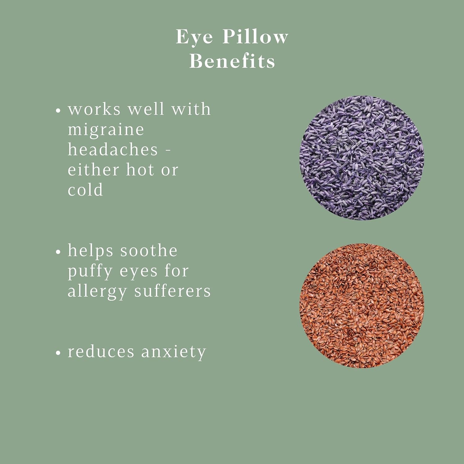Victoria's Lavender Luxury Aromatherapy Lavender Eye Mask Pillow - Ideal for Hot or Cold Applications, Weighted Eye Compression, Meditation Silk Eye Mask, Made in the USA (Colors May Vary) - Image 5
