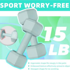 Dumbbell Hand Weight Sets 5/10/15/20/25/36lbs – 5 Colors Options – Exercise & Fitness Free Weights for Women & Men Home Gym Equipment Workouts Strength Training