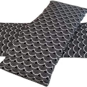 Eye Pillows 2 Microwavable for Yoga, Cold or Hot Therapy. Relieve Puffy or Dry Eyes. Eye Pads For Relaxing Warmth, Cooling Relief.