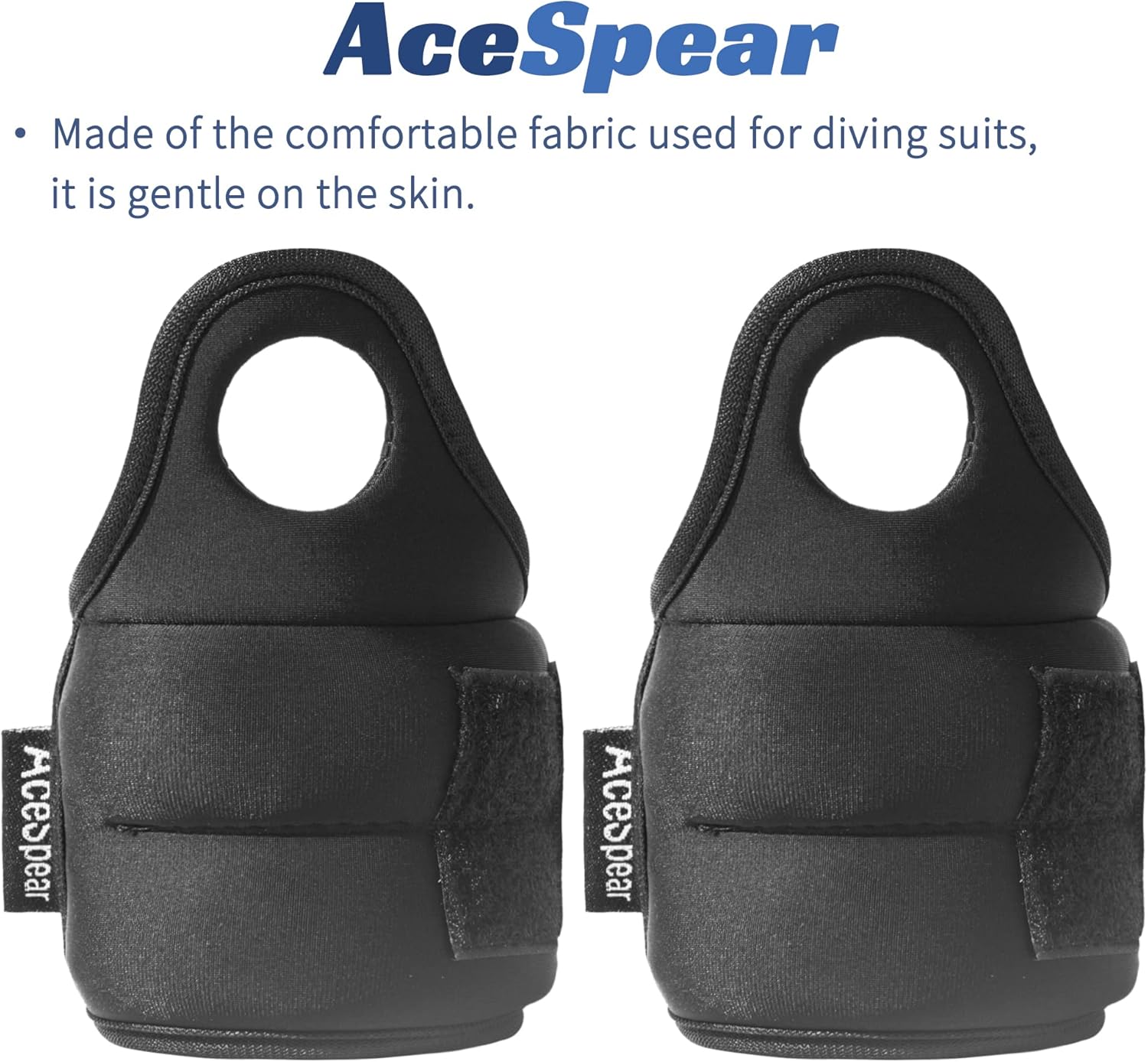 AceSpear Wrist Weights with Thumb Loops Lock for Men Women 1lb*2 2lbs*2 3lbs*2 Ankle Weights Weighted Gloves for Running Strength Training Walking Exercises - Image 4