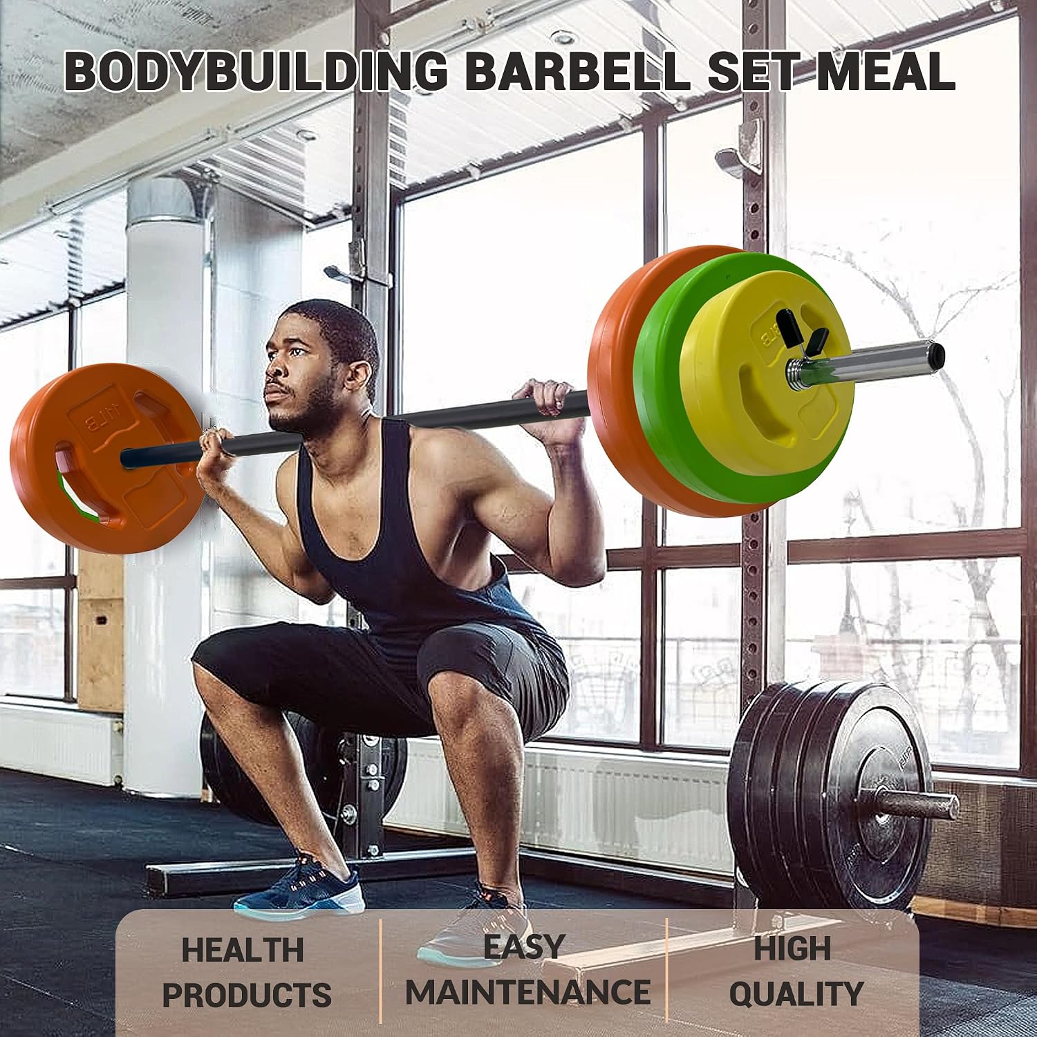 Adjustable Barbell Weight Set,Free Weights Cardio Pump Set for Lifting, Strength & Muscle Development, Lifting Dumbbell Kit for Home Gym,Women and Men Equipment - Image 7