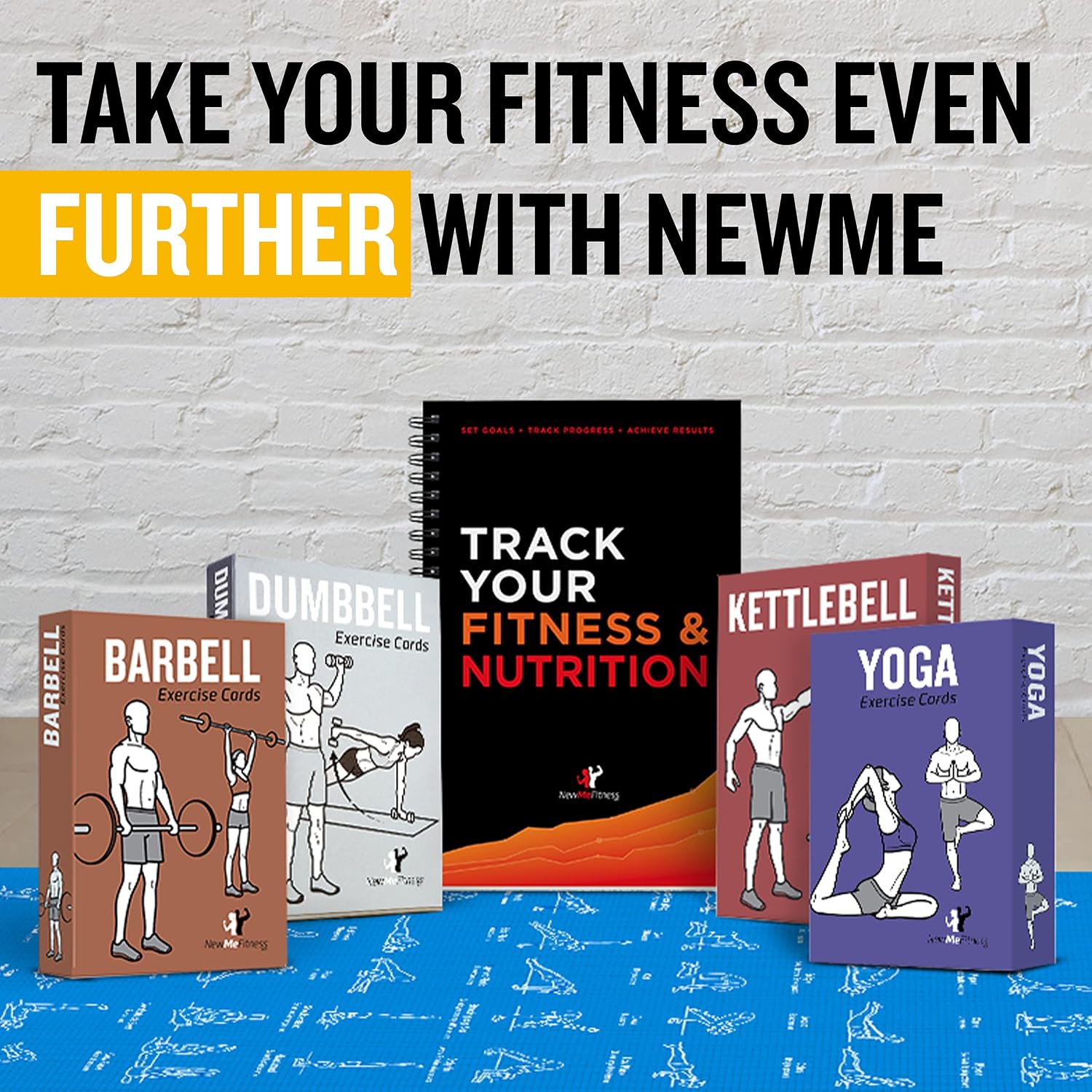 NewMe Fitness Dumbbell Workout Cards, Instructional Fitness Deck for Women & Men, Beginner Fitness Guide to Training Exercises at Home or Gym (Dumbbell, Vol 2) - Image 9