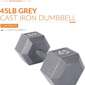 CAP Barbell Cast Iron Hex Dumbbell | Multiple Options