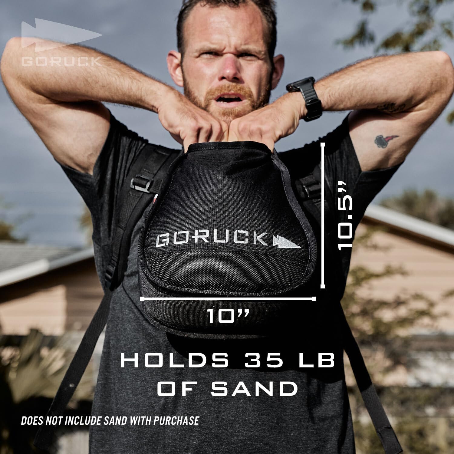 GORUCK Sand Kettlebells Weight for Fitness & Body Workout for Men & Women - for Weightlifting, Dumbbell & Yoga - for Home & Gym Training - Image 2
