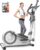 HARISON Elliptical Machine for Home 350 LBS Capacity, Magnetic Elliptical Exercise Machine with 16-Level Resistance Control, Elliptical Trainer with HARISON Bluetooth (White)
