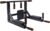 Wall-Mounted Pull Up Bars, Wall Pull Up Bar Body Press Pull Up Bar with Anti Slip Grip and Pu Backrest Suitable for Home Exercise, 440lbs Load Capacity