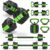 Adjustable Weight Set 66/88 Lbs, 4-in-1 Dumbbell Set and Barbell Weight Set for Home Gym, Converts to Kettlebell & Push-Up Stand, Free Weights Dumbbells Set for Men & Women Full Body Workout