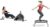 Sunny Health & Fitness Magnetic Rowing Machine with Exclusive SunnyFit App + Sunny Health & Fitness Indoor & Outdoor Exercise Trampoline (36”) – SF-S021047
