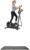 Sunny Health & Fitness Pre-Programmed Elliptical Trainer, Black SF-E320002 + Home Gym Foam Floor Protector Mat