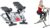 Sunny Health & Fitness Advanced Twist Stepper Machine with Resistance Bands – SF-S0979 + Row-N-Ride™ PRO Squat Assist Trainer, Rowing Machine for Glute Workout