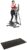 Sunny Health & Fitness Performance Compact Elliptical Machine with 8-Level Adjustable Resistance, Pulse Sensor SF-E320033 + Home Gym Foam Floor Protector Mat