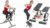 Sunny Health & Fitness Advanced Mini Home Steppers with Resistance Bands – SF-S0978 + Row-N-Ride™ PRO Squat Assist Trainer, Rowing Machine for Glute Workout