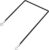 Yoleo Wire Cable for Stair Stepper,1 PCS ϕ0.2 Wire Rope Metal Cable, 43″ Length（Only Suitable for Yoleo Stair Climber）