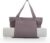 Canvas Yoga Mat Tote Bag with Side Pocket Large Shoulder Carryall for Pilates Gym and Workout