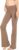 Zenana Women Fold Over Waist Cotton Stretch Flare Leg Boot Cut Yoga Pants Leggings