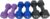 Neoprene Coated Dumbbell Hand Weight Set