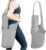 Yoga Mat Bag, Gray, Lightweight Shoulder Carrier with Storage Pockets, Durable Yoga and Pilates Mat Holder