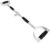 Straight LAT Pulldown Bar, Universal Cable Machine Attachment, Rotating Press Down Bar, Double D Rowing Handle, Chromed Heavy Duty Steel