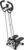 ALSO GO Exercise Stepper Machine with LCD Display Monitor for Home Gym, Portable Stair Stepper Health Fitness Machine Workout Equippment with Handle and Resistance Bands, White