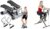 Sunny Health & Fitness Mini Stepper Machine, Stair Stepper Exercise Equipment with Resistance Bands for Home Workout + Row-N-Ride™ PRO Squat Assist Trainer, Rowing Machine for Glute Workout
