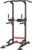 Power Tower Dip Station Pull Up Bar – Multi-Purpose Home Gym Equipment with Adjustable Height and Non-Slip Foot Pads – 150kgs Capacity