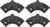 Micro Gainz 1.25LB Magnetic Weight Attachment for Nuobell Style Adjustable Dumbbells, Choose 2 or 4 Piece Magnetic Weight Plates, Ideal for Micro Loading Dumbbells, Made in USA