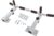 Multifunctional Dip Station for Indoor Home Gym Workout Pull Up Bar 440 lbs Training Equipment Mixizap
