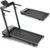 UREVO Foldimix Treadmill Walking Pad with Adjustable Handle Bar for Home Office, Multi-Functional Workstation Treadmill, Dual Brushless Motorized, 14-Point Shock Absorption, Compact Design