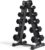RitFit 5-650LBS Rubber Coated Hex Dumbbell Weight Set with Rack and Adjustable Weight Bench for Home Gym, Strength Training, Workouts
