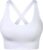 Sports Bra for Women Unpadded Medium Support Criss Cross Back Strappy Workout Bra High Impact Gym Activewear Top