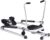 DORTALA Total Motion Rowing Machine Rower with LCD Monitor, Adjustable Hydraulic Cylinder Resistance and Full Arm Extensions for Whole Body Muscle Training Home Use, 265 lb Weight Capacity