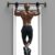 Chin Up Bar Wall Mounted Pull up bar – 32MM Steel Pipe, Home Office Gym Fitness bar, Male Female arm core Strength Training Equipment (Size : 70CM)