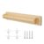 Monläurd® Wooden Baby Pull Up Bar – Montessori Wall-Mounted Handrail for Toddlers Learning to Stand, Balance & Walk, Safe Indoor Support for Early Motor Skill Development