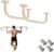 Wall mounted pull-up bar, suspension rod,cloud ladder, indoor fitness training, climbing cloud ladder,wall mounted horizontal bar pull-up bar,