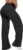 JGS1996 Wide Leg Yoga Pants Bottoms Straight Leg Leggings for Women High Waist Stretch Booty Casual Gym Workout Sweatpants