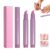 Cuticle Treatment for Hangnails Nail Cuticle Remover Pen Dry Damaged Nails, Upgrade 3 In 1 Nail Care Pen Cuticle Pusher Nail Oil Pen with Ceramic Tip (Purple 3PS)