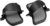 (Pair – L + R) Indoor Exercise Bike Pedals 9/16″ Shaft Thread | Large Heavy Duty Dual Side Footrest – W/Adjustable Ratchet Straps -Cybex Bikes OEM # AX-21383 aftermarket Replacement Pedals | by SBD