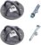 Ceiling Hooks – Industrial Strength Hold Up to 600 lbs, Includes Anchors & Bolts Yoga Starter Set – Suitable for Gym Rings, Suspensions, Indoor/Outdoor Use