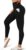 MOREFEEL Leggings with Pockets for Women, High Waisted Tummy Control Workout Hip Lift Yoga Pants Activewear