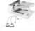 Steppers for Exercise at Home, Mini Stair Stepper with Resistance Bands, Portable Under Desk Stepper Workout Step Machine 300 lbs Weight Capacity