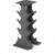 WeGym Dumbbell Racks, Space Saving Solution, Sturdy Cast Iron, Home Workout Storage, Heavy Weights Bearing, Home Strength Training