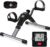 TABEKE Under Desk Bike Pedal Exerciser, Fully Assembled Folding Pedal Exerciser for Arm and Leg Workout, Portable Sitting Desk Cycle with LCD Screen Displays