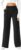 Womens Wide Leg Yoga Pants Casual Work Dress Pants Lounge Sweatpants High Waist Comfy Loose Trousers with Pockets