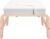 Yoga Headstand Bench with T-Block, Inversion Stool for Headstands Handstands, 440lbs Capacity Wood & PU Yoga Invert Chair for Balance Flexibility Training, Home Gym Equipment for Beginners, White