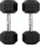 Barbell Coated Super Rubber Hex Dumbbell Weight-5LBS to 50LBS