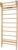 JOYMOR Gymnastics Swedish Ladder, Multiuse Exercise Ladder, Wall Mounted Pull Up Bar, Physical Therapy for Stretching and Various Exercises, Indoor Gym Workout Yoga (Wood Stall Bar)