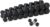 WF Athletic Supply Rubber Coated Hex Dumbbell Set, Multiple Choices Available – Dumbbells with Rack Stand and Mat, or Dumbbells Only (200/550/1200/2100/3000 LB)