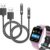 Smart Watch Charger Cables Compatible with Monowul P70 1.85” NO APP Fitness Tracker Smartwatch with Games, 2-Pack